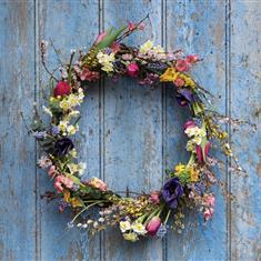 Flower School - Spring Door Wreath