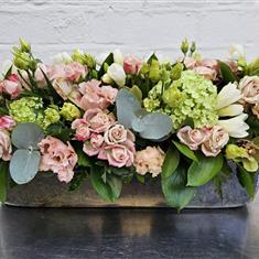 Table Tank Vase Arrangement